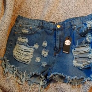 Cut off Denim Shorts